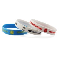 custom wholesale cheaper personalized fashion logo id rubber wristband silicone bracelet