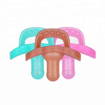 100% Food Grade Silicone Small Lightweight Silicone Newborn Pacifier