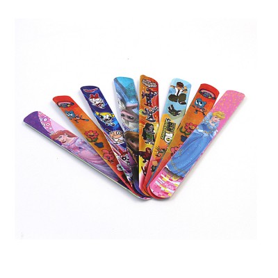 Promotional gifts BPA free custom print silicone slap bracelets for advertising