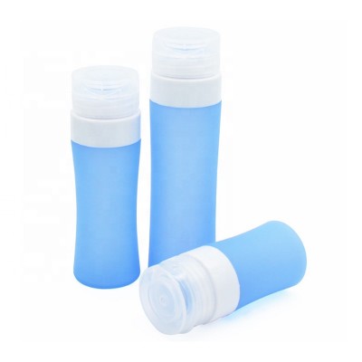 TSA Approved Leakproof Silicone Travel Containers for Shampoo Lotion Soap