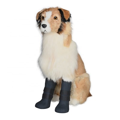 Waterproof Silicone Dog Boots Anti-Slip Rain Boots Warm Paw Protector for Dog in Winter