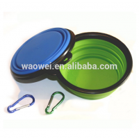 Food Grade Silicone Collapsible Dog Bowl