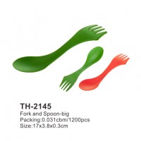 Wholesale factory price custom design Plastic Spoon and Fork Set