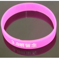 100% Pure Food Grade Bracelet En Silicone